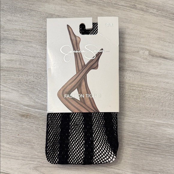 Jessica Simpson Black Fashion Tights - Picture 1 of 4